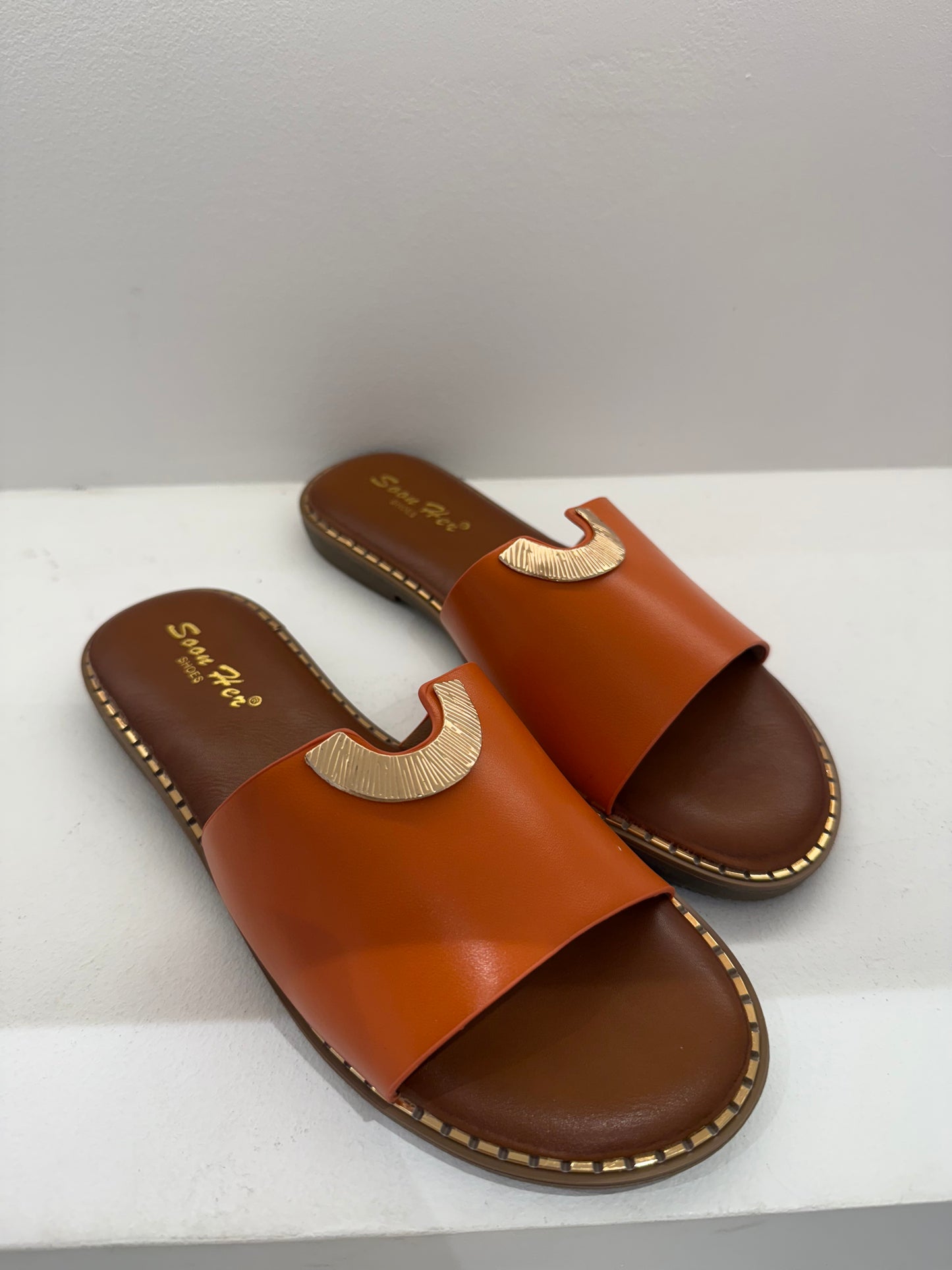 Mules orange